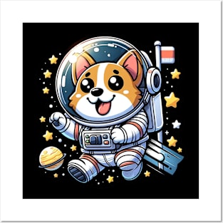 Space dog Posters and Art